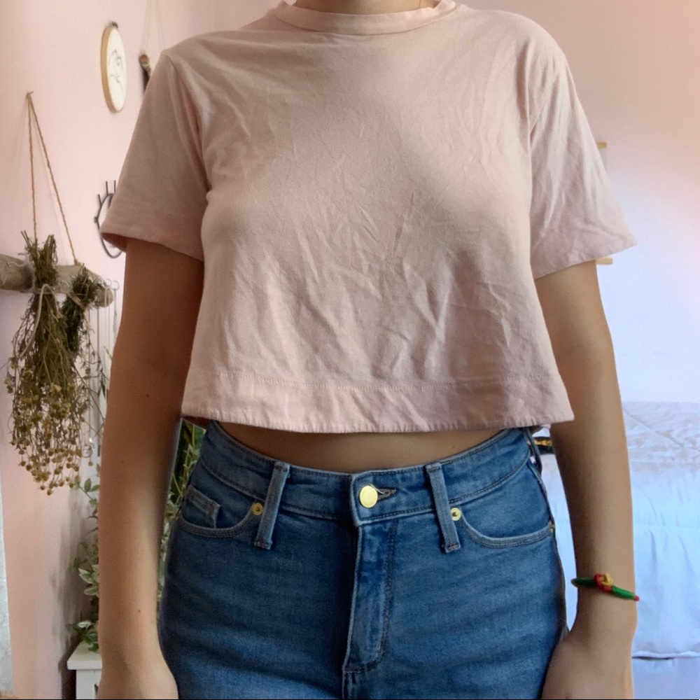 Forever 21 cropped tee